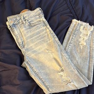 American eagle high rise jeggings size 14